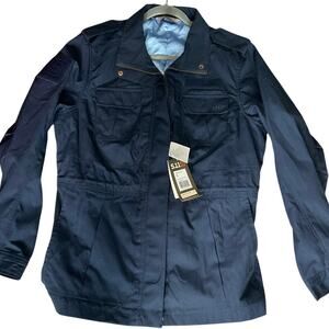 NWT 5.11 Tactical Taclite M65 Teflon CCW Jacket #68000 Navy Fully Lined Wmns L